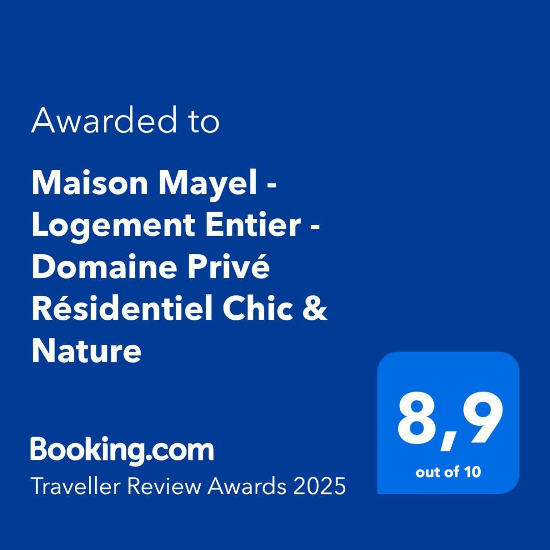 Maison Mayel - Havre De Paix Chic & Nature A 30 Min De Paris Lamorlaye エクステリア 写真